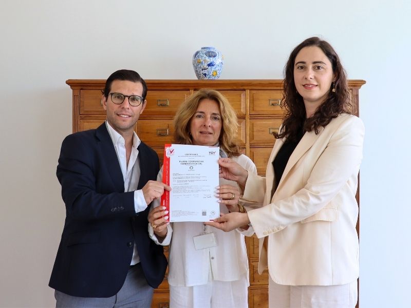 Renovação do certificado ISO 9001 da Plural Cooperativa Farmacêutica pela TÜV AUSTRIA Iberia