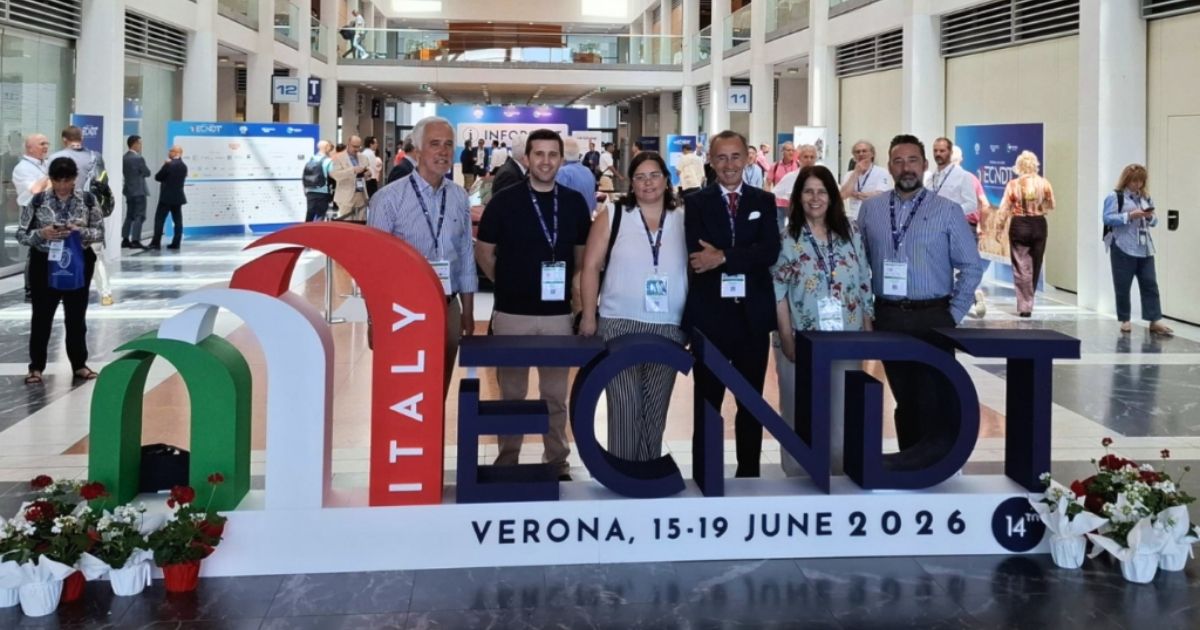 TÜV AUSTRIA Iberia na ECNDT 2026 em Verona