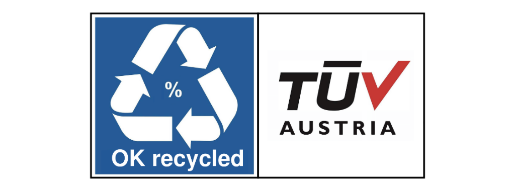 Logótipo OK recycled — TÜV AUSTRIA